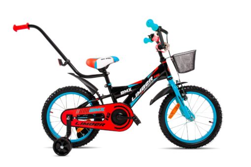 Rower dziecięcy limber-2 16 boy czarno-niebiesko-czerwony 2019 Rowery dla dzieci