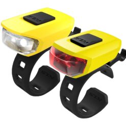 Zestaw oświetlenia kls vega yellow Rowery dla dzieci