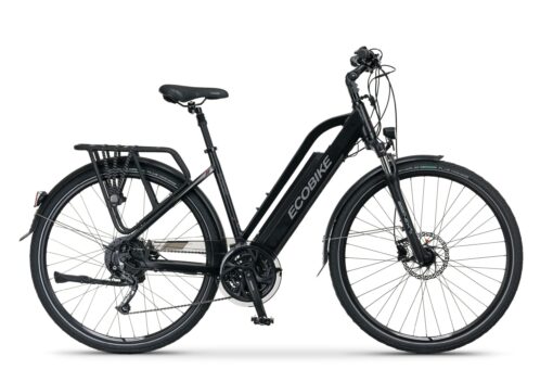 Rower crossowy elektryczny ecobike s-cross l black 2019-bateria 16 lg Rowery dla dzieci
