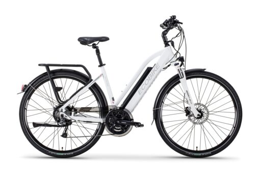 Rower crossowy elektryczny ecobike s-cross l white 2019-bateria 10,4 lg Rowery dla dzieci