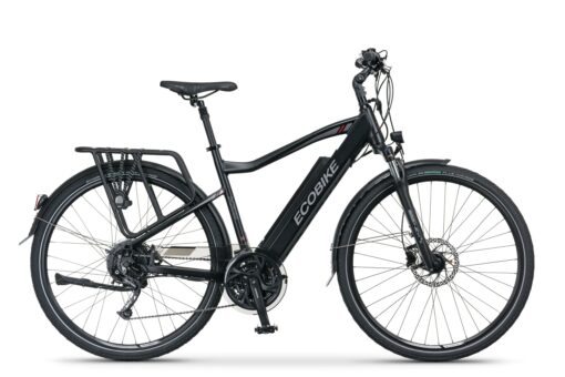 Rower crossowy elektryczny ecobike s-cross m black 2019-bateria 13 lg Rowery dla dzieci