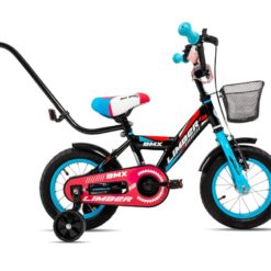 Rower dziecięcy limber 12 boy czarno-niebiesko-czerwony 2019 Rowery dla dzieci