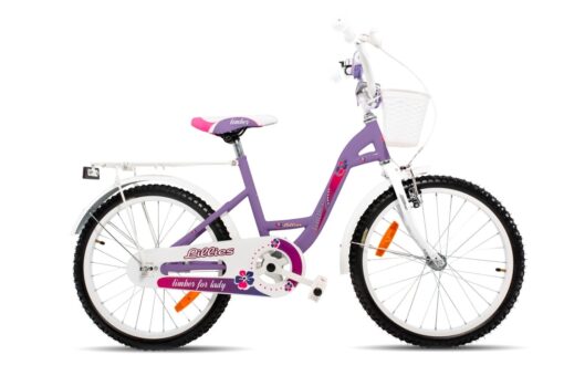 Rower dziecięcy limber 20 girl fioletowo-biało-różowy 2019 Rowery dla dzieci