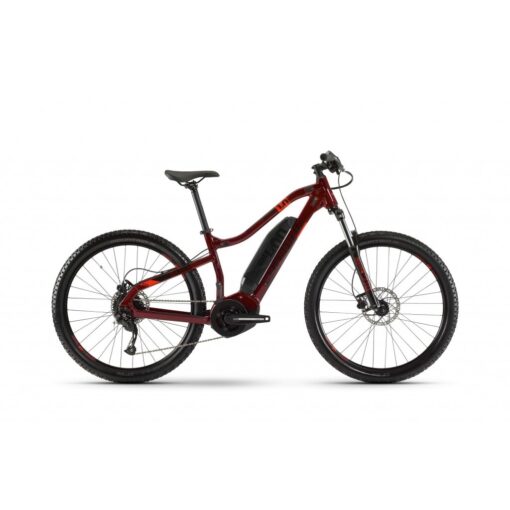 haibike: rower górski elektryczny haibike sduro hardseven life 1.0 2020, kolor purpurowy-czerwony-czarny, rozmiar 44cm Rowery dla dzieci