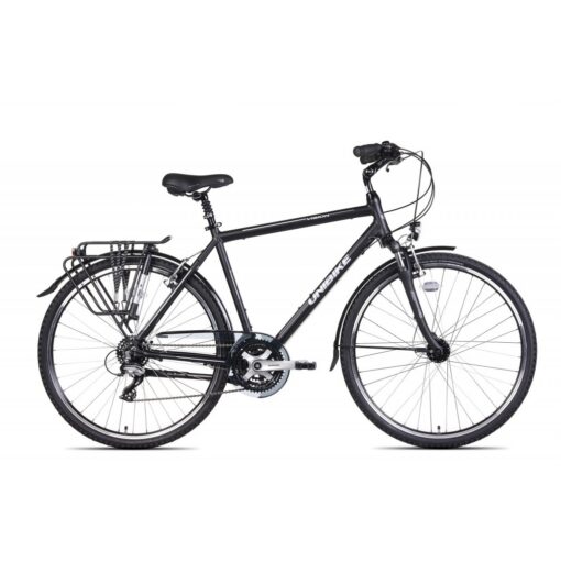 unibike: rower trekingowy unibike vision man 2021, kolor czarny, rozmiar 23" Rowery dla dzieci