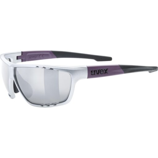12845-31584: okulary uvex sportstyle 706, kolor srebrno-śliwkowy Rowery dla dzieci