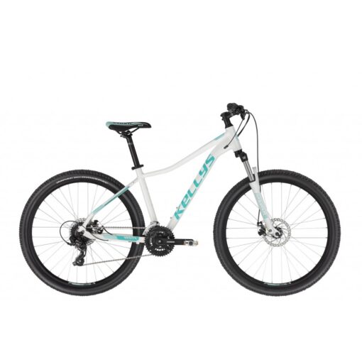 kellys: rower górski kellys vanity 30 26 2021, kolor biały-zielony, rozmiar xs, rozmiar koła 26" Rowery dla dzieci