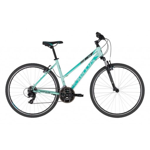 kellys: rower crossowy kellys clea 10 2021, kolor miętowy-czarny, rozmiar m Rowery dla dzieci