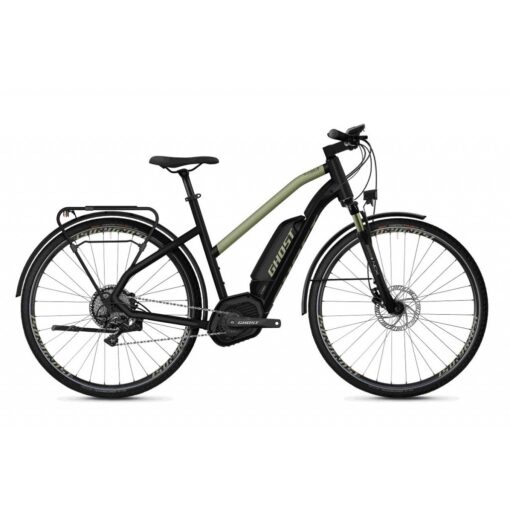 ghost: rower elektryczny ghost square trekking b5.8 lady 2020, kolor czarny-złoty, rozmiar s Rowery dla dzieci