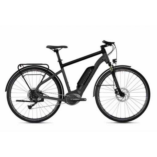 ghost: rower elektryczny ghost square trekking b1.8 2020, kolor szary-czarny-srebrny, rozmiar l Rowery dla dzieci