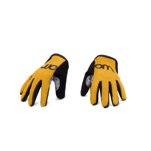 spandex: rękawiczki woom tens, kolor żółty, rozmiar 6 Rowery dla dzieci