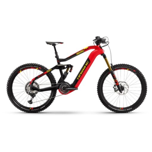haibike: rower górski elektryczny haibike xduro nduro 10.0 2021, kolor czerwony-czarny, rozmiar l