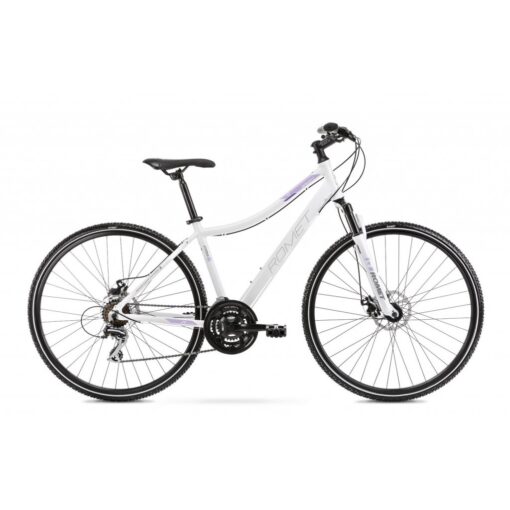 romet: rower crossowy romet orkan 1d 2021, kolor biały-fioletowy, rozmiar 17" Rowery dla dzieci