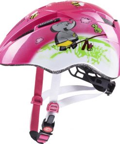 kask rowerowy dziecięcy uvex kid 2 pink playground uvex