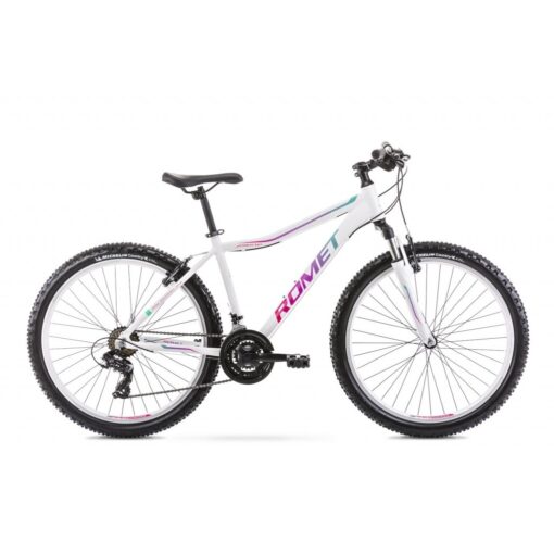 romet: rower górski romet jolene 6.1 2021, kolor biały-zielony, rozmiar 15" Rowery dla dzieci