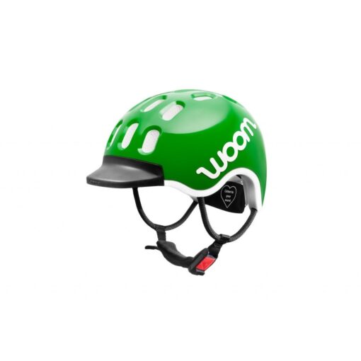 12345-30142: kask rowerowy woom kids, kolor zielony, rozmiar s