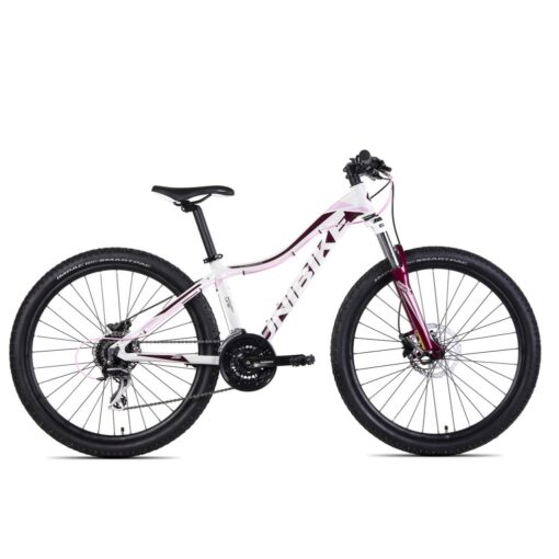 unibike: rower górski unibike move 26 2021, kolor biały-fioletowy, rozmiar 14" Rowery dla dzieci