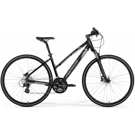 merida: rower crossowy merida crossway 15-d lady 2021, kolor czarny-szary, rozmiar 46cm