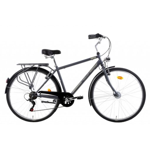 romet: rower miejski romet vintage m 2021, kolor szary, rozmiar 18" Rowery dla dzieci