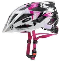 kask rowerowy uvex air wing white-pink 56-60cm 4043197338941