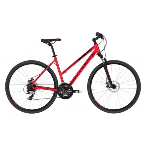 kellys: rower crossowy kellys clea 70 2021, kolor czerwony-czarny, rozmiar m Rowery dla dzieci