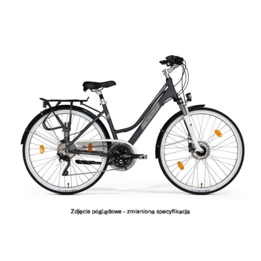 merida: rower trekkingowy merida freeway 9700 disc lady 2021, kolor szary, rozmiar 45cm, rozmiar koła 28"