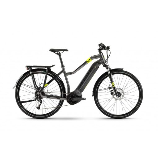 haibike: rower elektryczny haibike sduro trekking 2.5 women 2020, kolor grafitowy-czarny-limonkowy, rozmiar 52cm Rowery dla dzieci