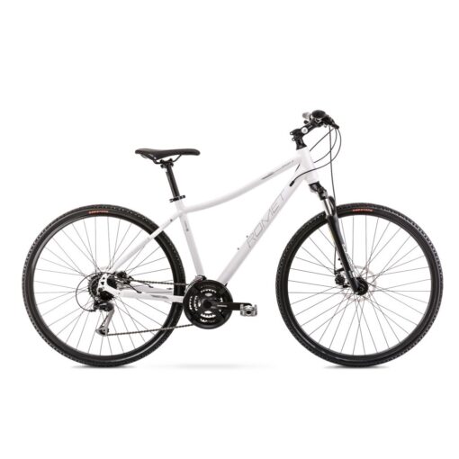 romet: rower crossowy romet orkan 3d 2022, kolor biały, rozmiar 18" Rowery dla dzieci