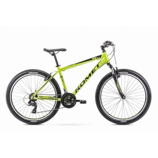 romet: rower górski romet rambler r6.0 26 2020, kolor limonkowy, rozmiar 19" Rowery dla dzieci