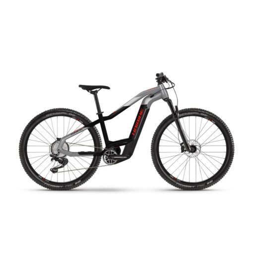 haibike: rower górski elektryczny haibike hardnine 9 2021, kolor szary-czarny, rozmiar xl Rowery dla dzieci