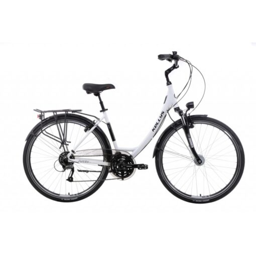 kellys: rower miejski kellys avery 70 2021, kolor biały-czarny, rozmiar 48cm Rowery dla dzieci