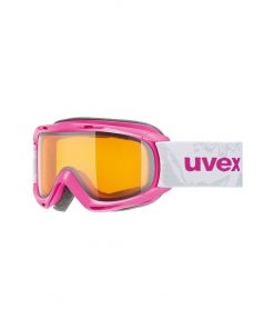 gogle narciarskie dziecięce uvex slider różowe 4043197287683